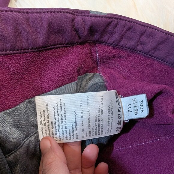 Outdoor Research Womens Mithril Purple Hooded Full Zip Jacket Sz S Fleece Lined - Picture 5 of 9